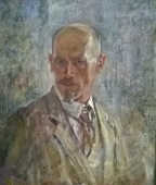 Автопортрет 1923. Холст, масло.