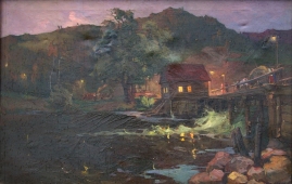 Пейзаж 97-151 холст, масло 1957г.