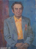 Мужской портрет 80-60 холст, масло
