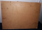 Темная хата 22,5-16 см. картон, масло  - 2