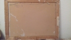 На Днепре 35-49 см., картон, масло 1976  - 2