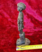 Скульптура Мальчик, материал бронза, высота 19 см., ширина 6 см., длина 6 см. - 7