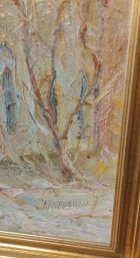 Храм Св. Иоанна 75-61 см., холст, масло 1995 год  - 3