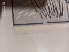 Иний 80-50 см., бумага 1962 год  - 2