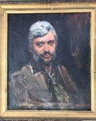 Портрет 60-70 см., холст, масло 1990 год - 1