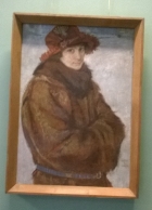 Портрет Михайлины Стефанович 1923. Холст, масло. - 1