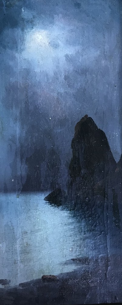 Куинджи 47-17 см., холст, масло 1887 год