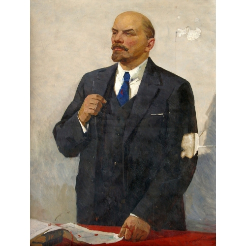 Портрет Ленина 168-129 холст, масло 1960г.