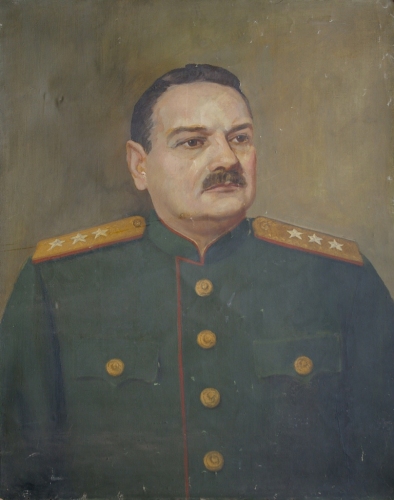Мужской портрет 100-80 см. холст масло 