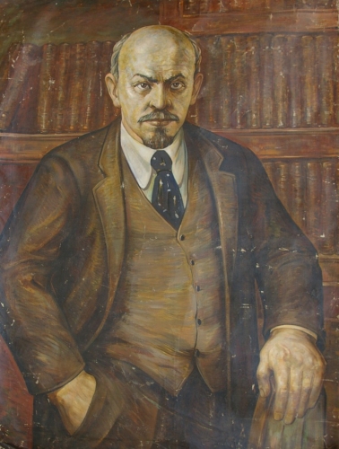 В.И.Ленин 200-147 холст, масло