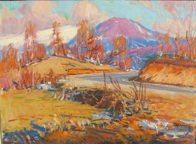 55-75 см., холст, масло 1960 1880