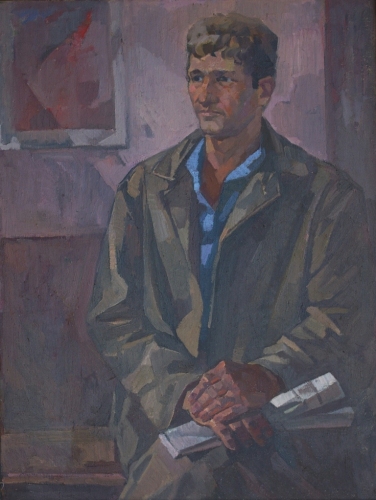 Портрет мужчины 93-70 холст, масло 1985г.