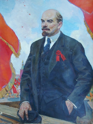 Ленин 169-130 см. холст масло 1969г 