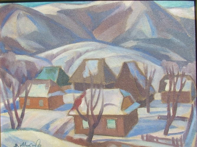 65-50 см., холст, масло 1982 год 