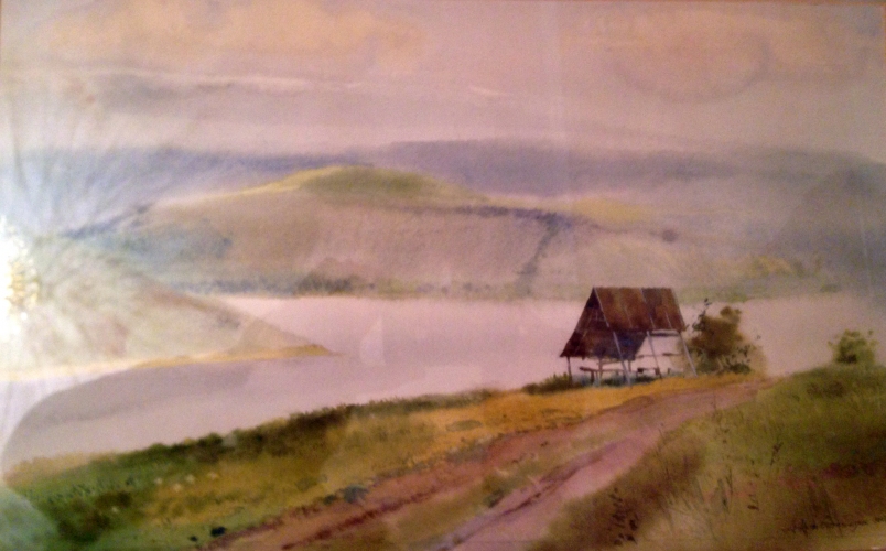 Бакота 26-41см., бумага, акварель 2007 