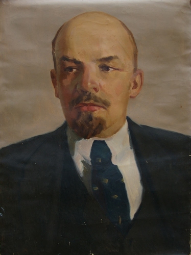 Портрет Ленина 80-60 холст, масло