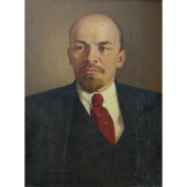Ленин 80-60 холст, масло 1959г.