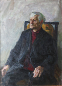  Портрет отца 92-68 см. холст, масло  1987 год