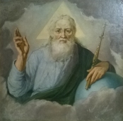 Бог Саваоф 1818. Холст, масло.