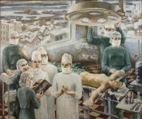Хирурги  160-190 см. холст масло 1982 г.
