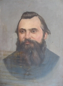 Портрет мужчины с бородой 80-60 холст, масло