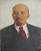 Портрет Ленина 90-70 холст, масло