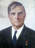 Портрет члена ЦК КПСС 1 98-70 см., холст, масло
