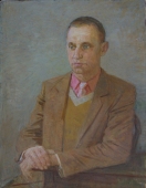 Портрет Амосова 68-52 холст, масло