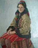 Портрет Елены Дорожко 1972. Холст, масло