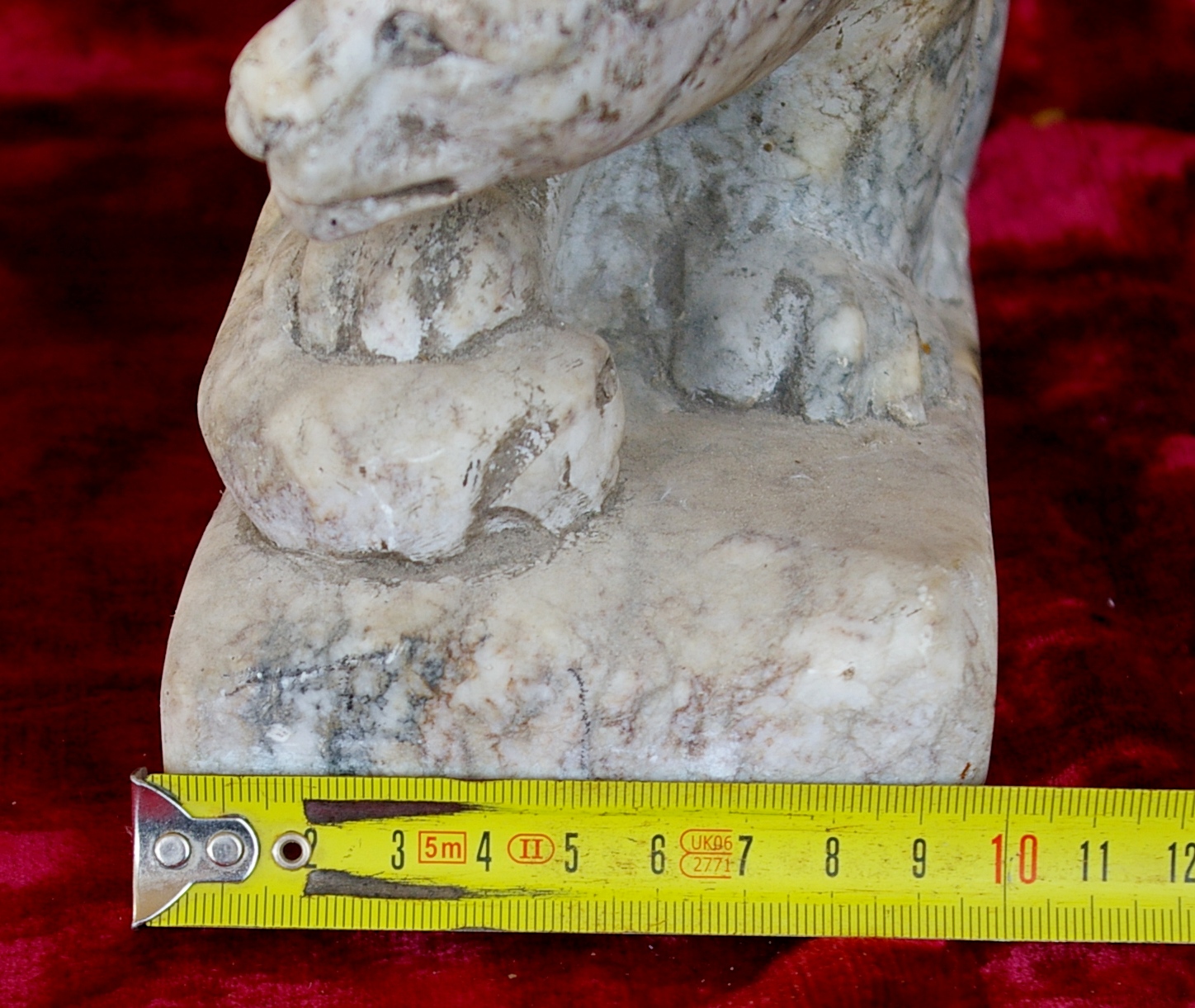 Скульптура Медведь, материал камень, высота 15 см., ширина 10 см., длина 20 см. - 7