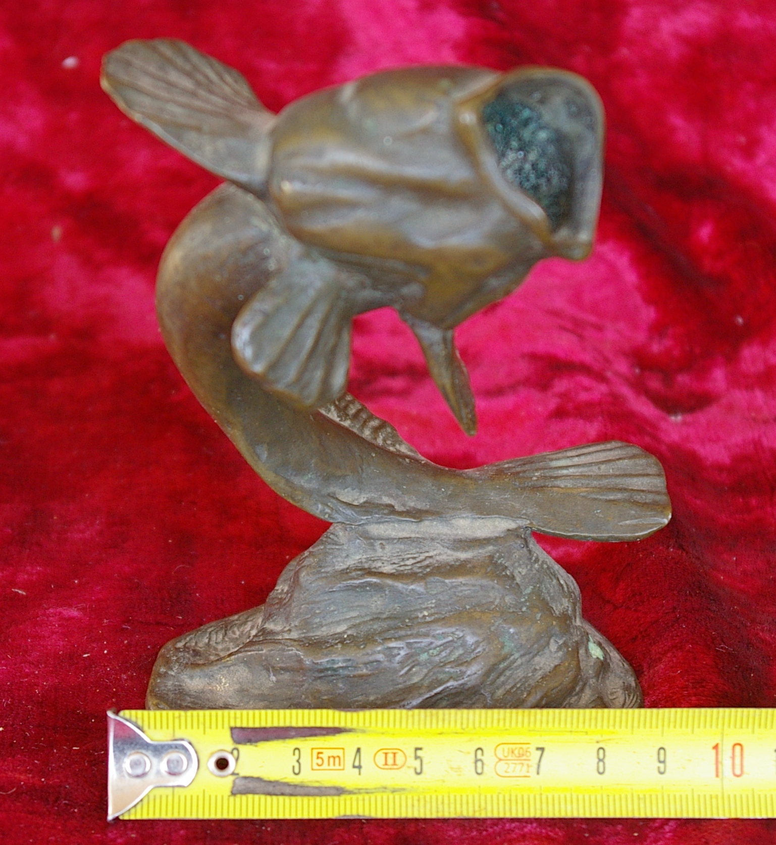 Скульптура Пепельница, материал бронза, высота 14 см., ширина 7 см., длина 6 см. - 6