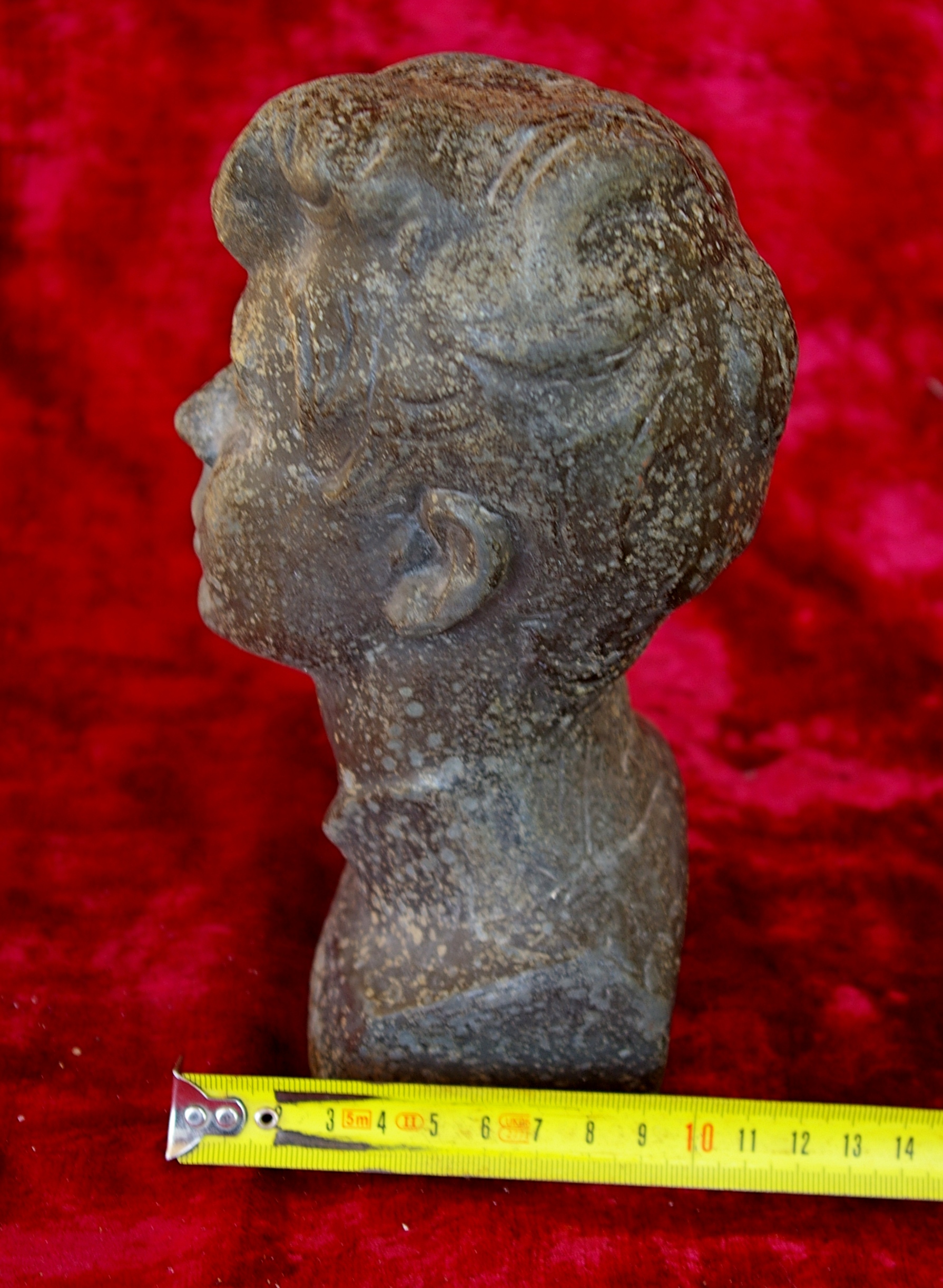 Скульптура Есенин, материал метал, высота 21 см., ширина 10 см., длина 6 см. - 8