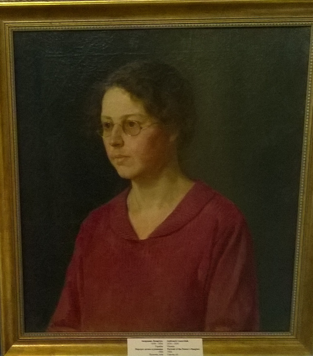Портрет дочери художника 1926. Холст, масло. - 2