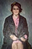 Девушка в розовом 100-68 см. холст, масло 1967 
